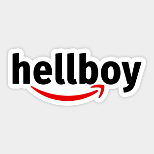 Hellboy Parody Logo Sticker